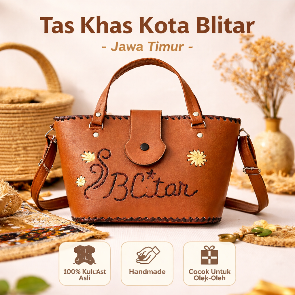 Tas Kulit "Handmade" Blitar